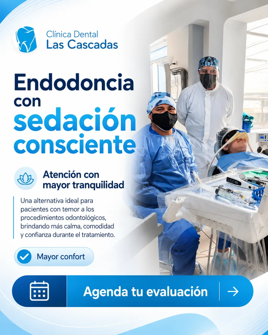 Endodoncia con sedación consciente
